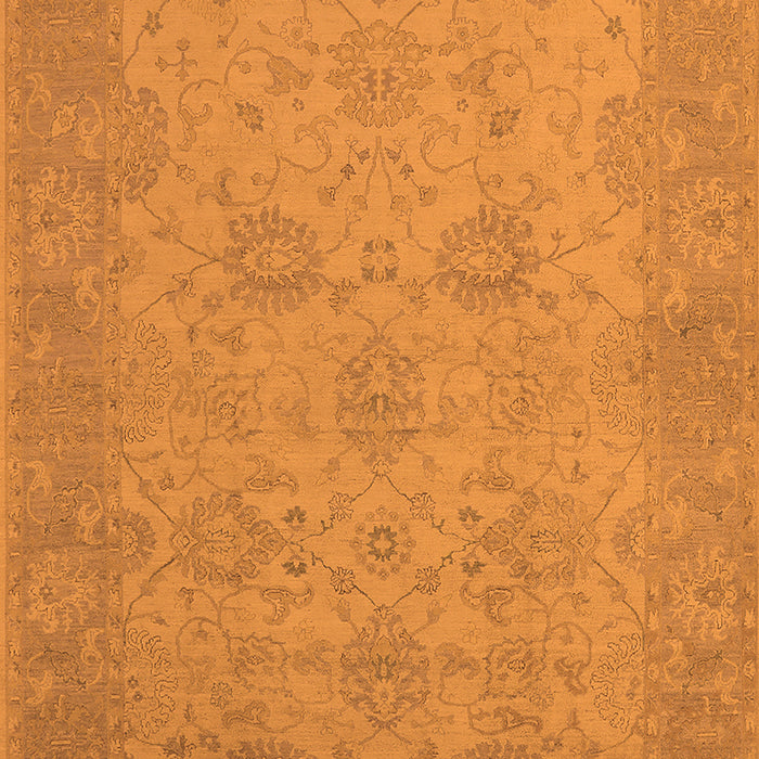 Machine Washable Oriental Orange Industrial Area Rugs, wshurb471org