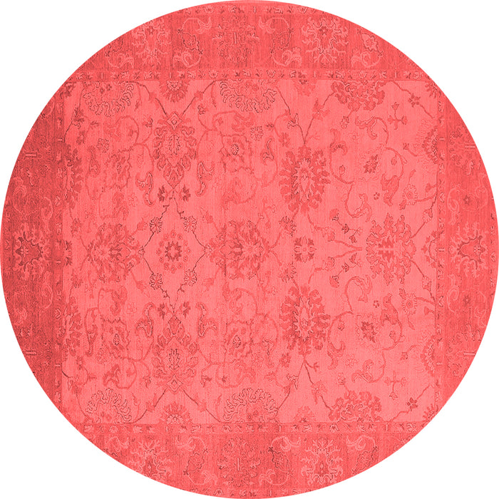Machine Washable Oriental Red Industrial Rug, wshurb471red