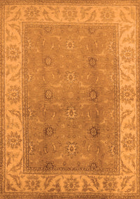Oriental Orange Traditional Rug, urb472org