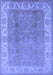 Oriental Blue Traditional Rug, urb472blu