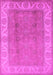 Oriental Pink Traditional Rug, urb472pnk