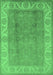 Oriental Emerald Green Traditional Rug, urb472emgrn