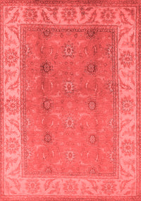 Oriental Red Traditional Rug, urb472red