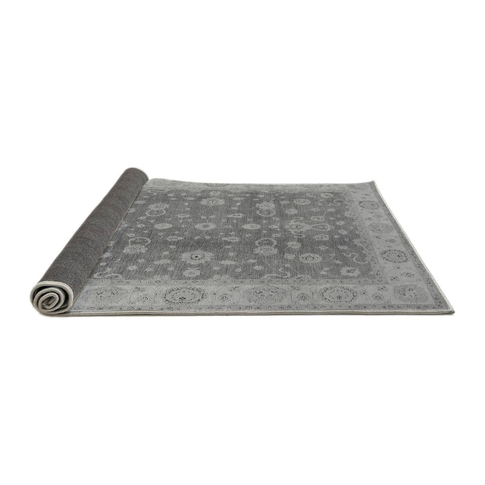 Sideview of Oriental Gray Traditional Rug, urb473gry