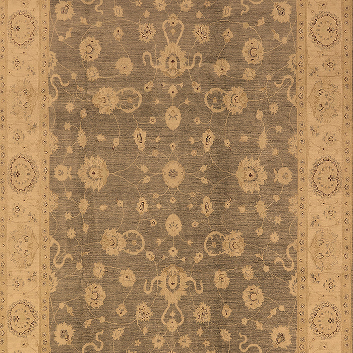 Oriental Brown Traditional Rug, urb473brn