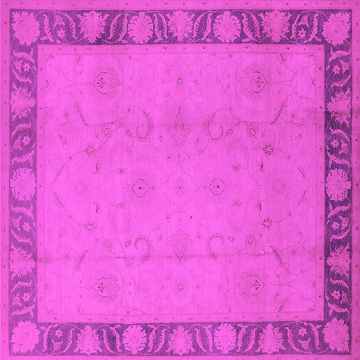 Square Oriental Pink Industrial Rug, urb474pnk