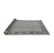 Sideview of Oriental Gray Industrial Rug, urb474gry