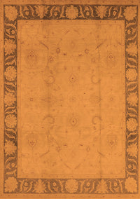 Oriental Orange Industrial Rug, urb474org