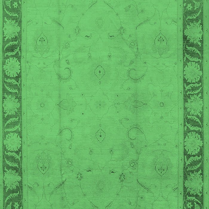 Oriental Emerald Green Industrial Rug, urb474emgrn
