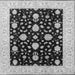 Square Oriental Gray Traditional Rug, urb475gry