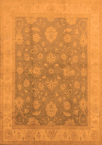 Oriental Orange Traditional Rug, urb476org