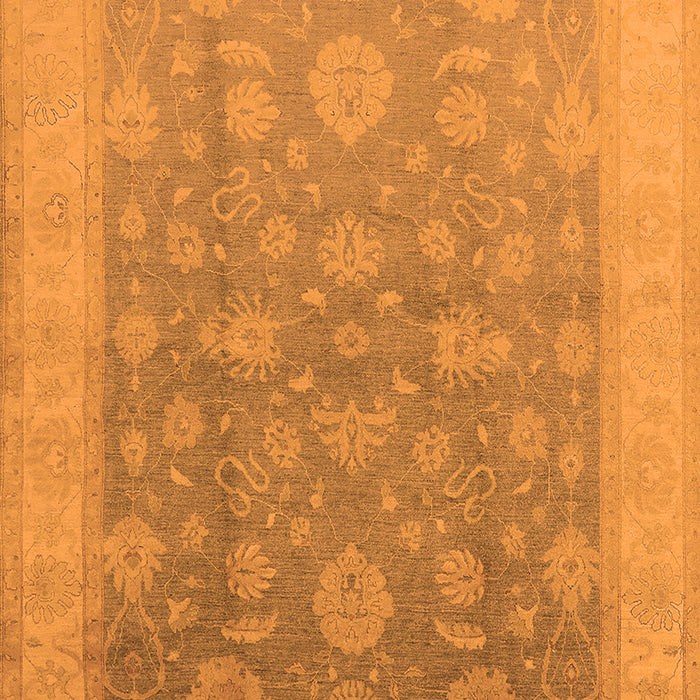 Oriental Orange Traditional Rug, urb476org