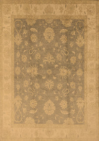 Oriental Brown Traditional Rug, urb476brn