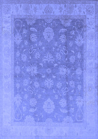 Oriental Blue Traditional Rug, urb476blu