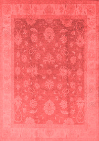 Oriental Red Traditional Rug, urb476red