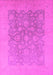 Oriental Pink Traditional Rug, urb477pnk
