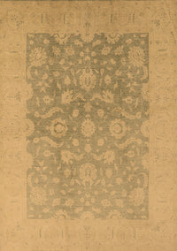 Oriental Brown Traditional Rug, urb477brn
