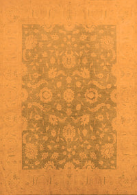 Oriental Orange Traditional Rug, urb477org