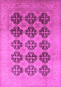 Oriental Pink Traditional Rug, urb478pnk