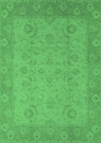 Oriental Emerald Green Industrial Rug, urb479emgrn