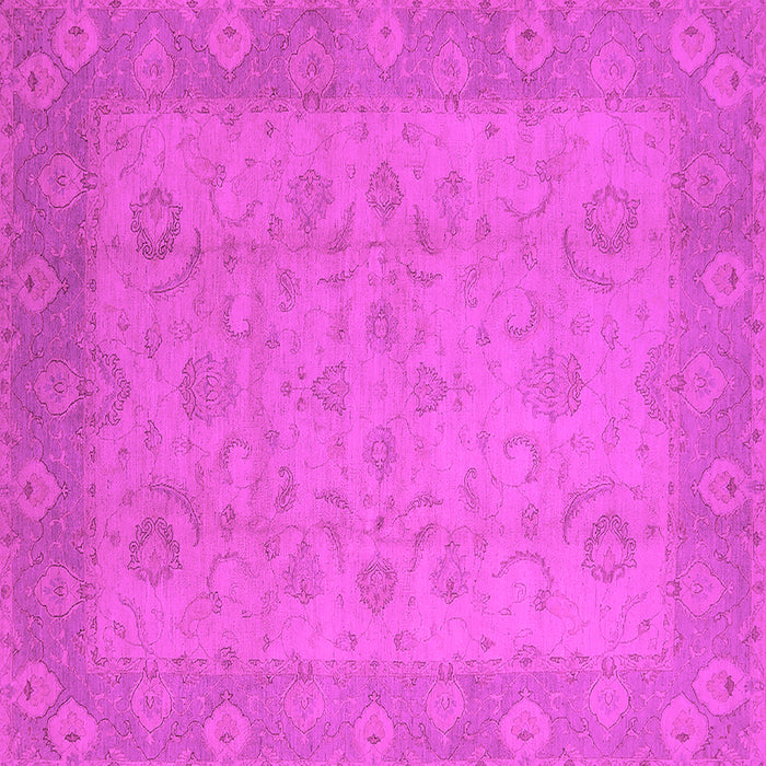 Square Oriental Pink Industrial Rug, urb479pnk