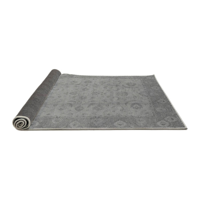 Sideview of Oriental Gray Industrial Rug, urb479gry