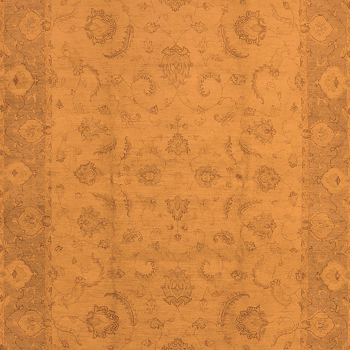 Machine Washable Oriental Orange Industrial Area Rugs, wshurb479org