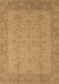 Oriental Brown Industrial Rug, urb479brn