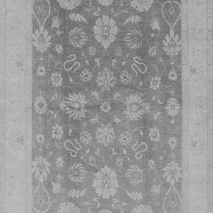 Machine Washable Oriental Gray Traditional Rug, wshurb480gry