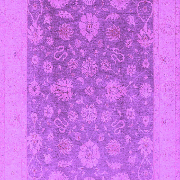 Machine Washable Oriental Purple Traditional Area Rugs, wshurb480pur