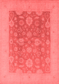 Oriental Red Traditional Rug, urb480red