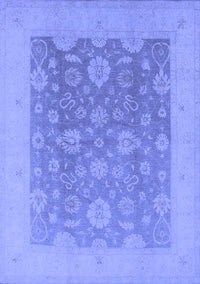 Oriental Blue Traditional Rug, urb480blu