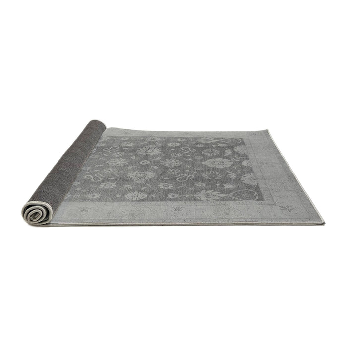 Sideview of Oriental Gray Traditional Rug, urb480gry