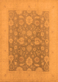 Oriental Orange Traditional Rug, urb480org