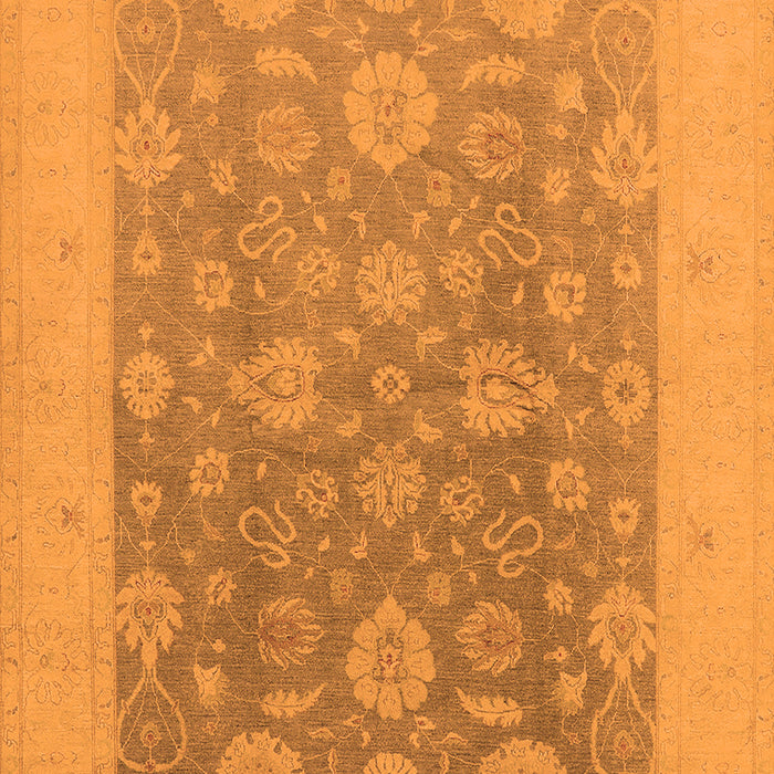 Oriental Orange Traditional Rug, urb480org