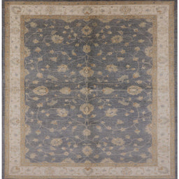 Square Machine Washable Industrial Modern Sandstone Brown Rug, wshurb481