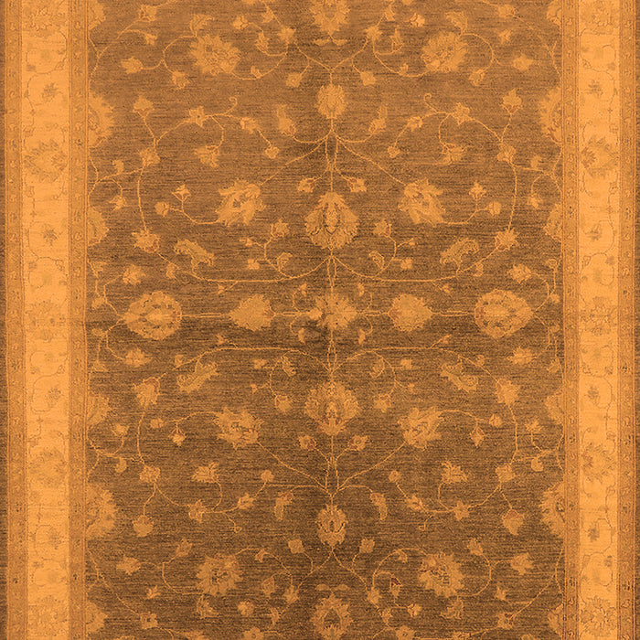 Oriental Orange Traditional Rug, urb481org