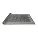 Sideview of Oriental Gray Traditional Rug, urb481gry