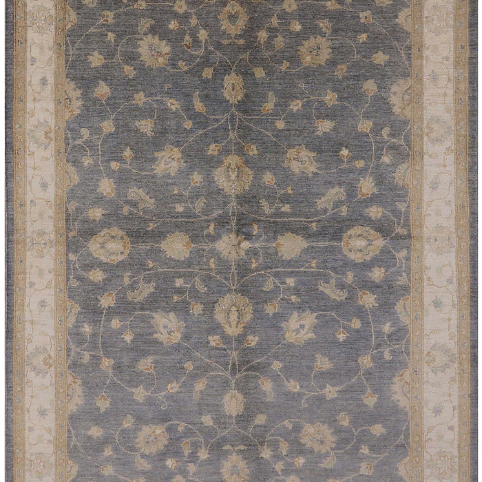 Mid-Century Modern Sandstone Brown Oriental Rug, urb481