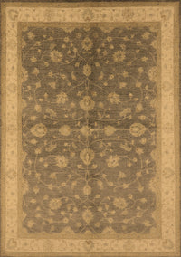 Oriental Brown Traditional Rug, urb481brn