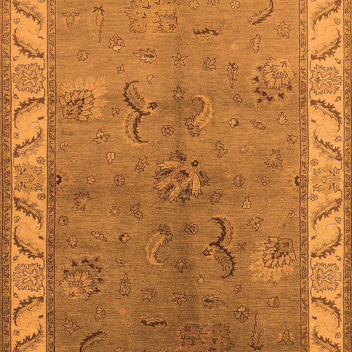 Oriental Orange Traditional Rug, urb482org