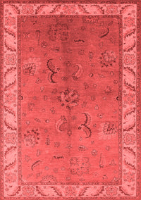 Oriental Red Traditional Rug, urb482red