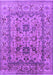 Oriental Purple Traditional Rug, urb483pur