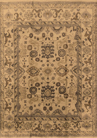 Oriental Brown Traditional Rug, urb483brn