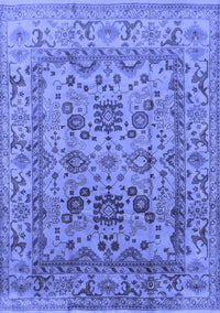 Oriental Blue Traditional Rug, urb483blu