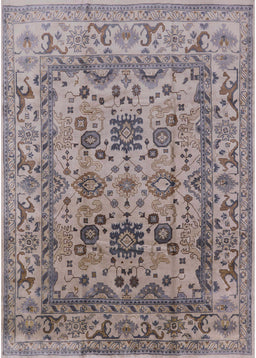 Mid-Century Modern Puce Purple Oriental Rug, urb483