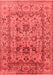 Oriental Red Traditional Area Rugs