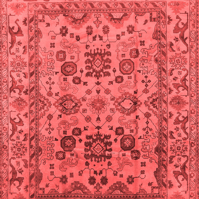 Oriental Red Traditional Area Rugs