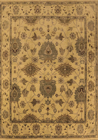 Oriental Brown Traditional Rug, urb484brn