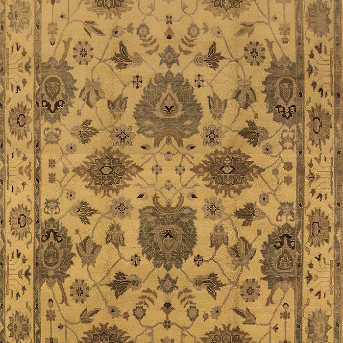 Oriental Brown Traditional Rug, urb484brn